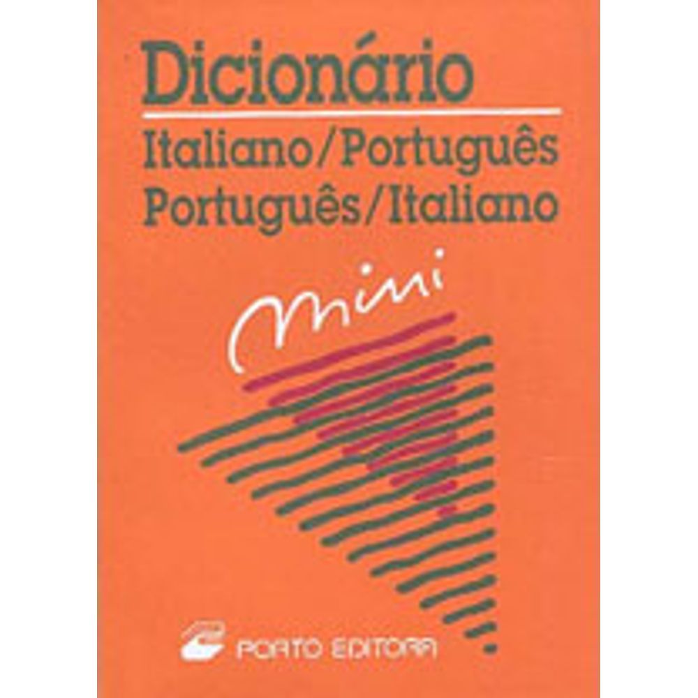 MINI DICIONARIO ITALIANO/PORTUGUES PORTUGUES/ITALIANO