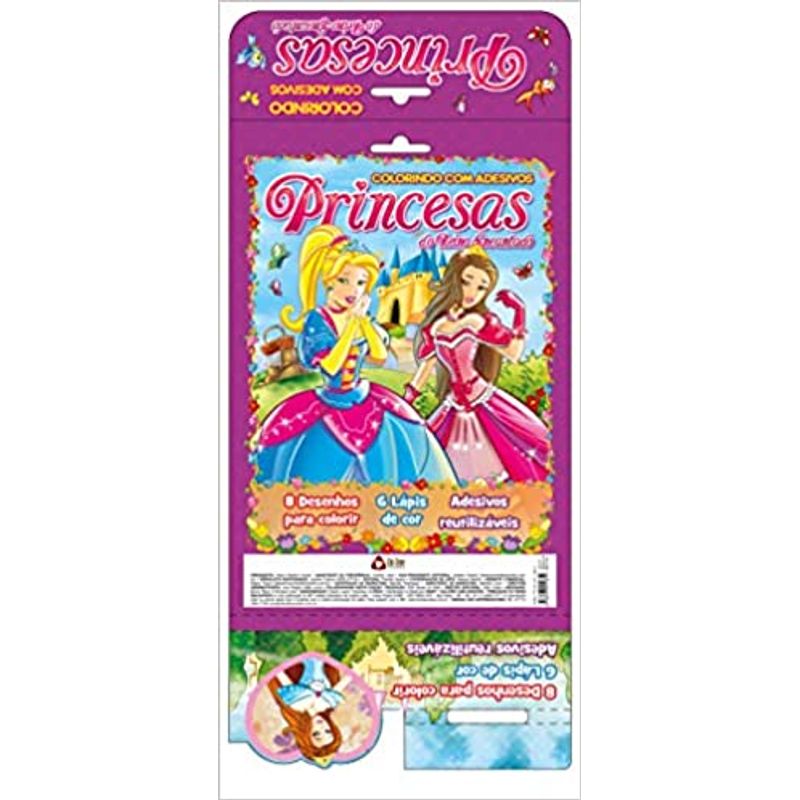 Disney - Colorindo com Princesas : On Line Editora: : Livros