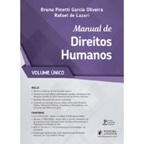 MANUAL DE DIREITOS HUMANOS - VOLUME ÚNICO - 2019 - Martinsfontespaulista