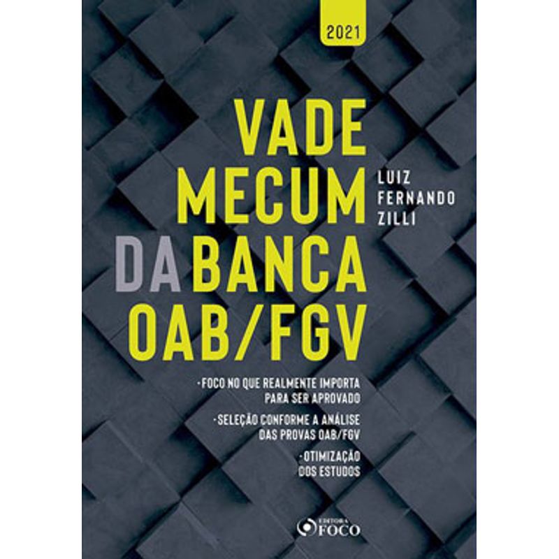 Vade Mecum Da Banca Oab Fgv 1Âª Ed 2021 Martinsfontespaulista