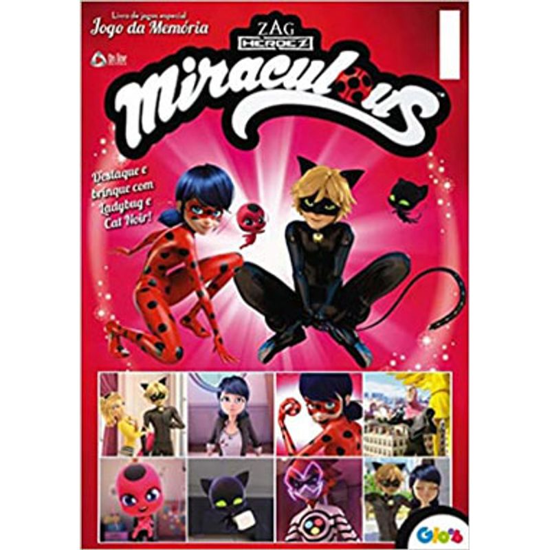 Miraculous: As Aventuras de Ladybug: Diverte-te com os Teus Super-heróis!  Jogos e Atividades