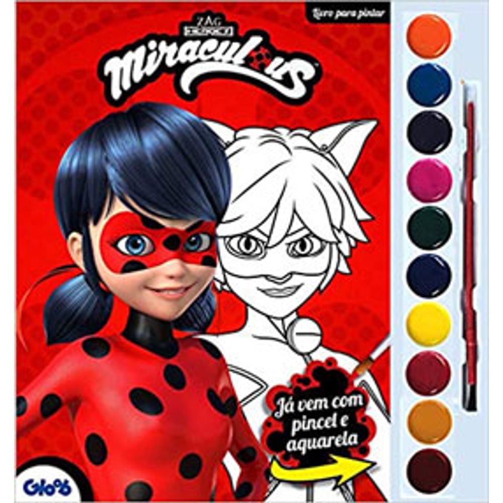 Miraculous Ladybug - Revista Para Colorir - ON LINE - Livros de Literatura  Infantil - Magazine Luiza