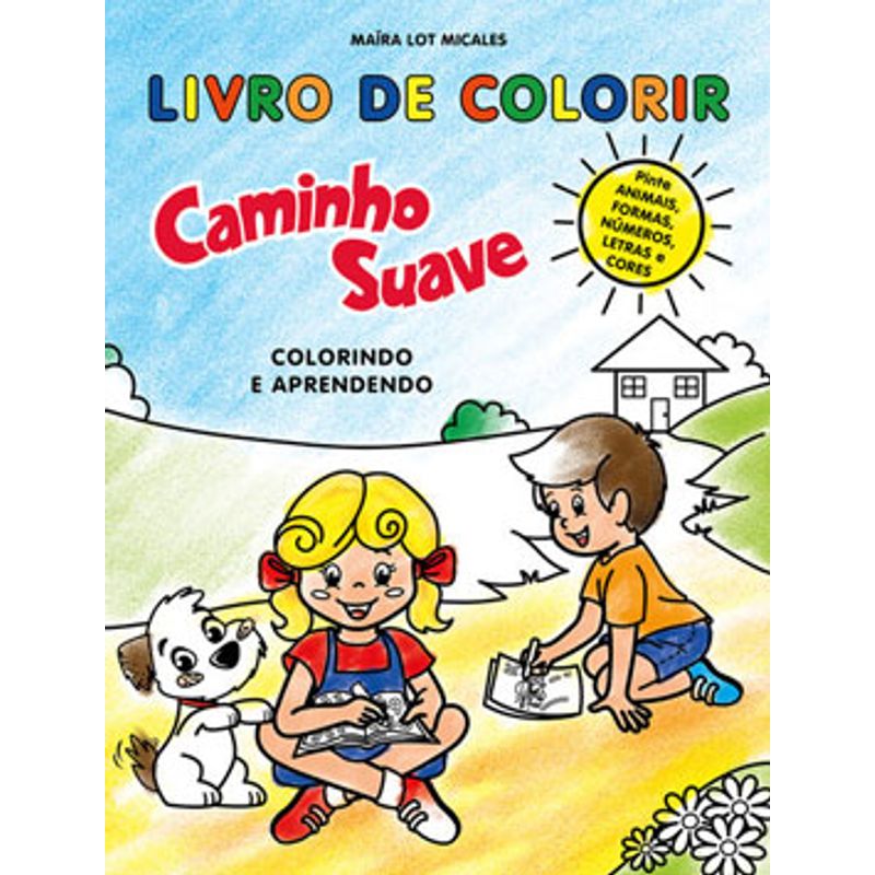 Caderno de Desenho : Livro de Colorir infantil Menino Menina