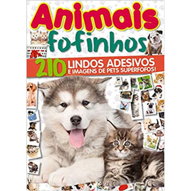 ANIMAIS FOFINHOS - 210 LINDOS ADESIVOS E IMAGENS DE PETS