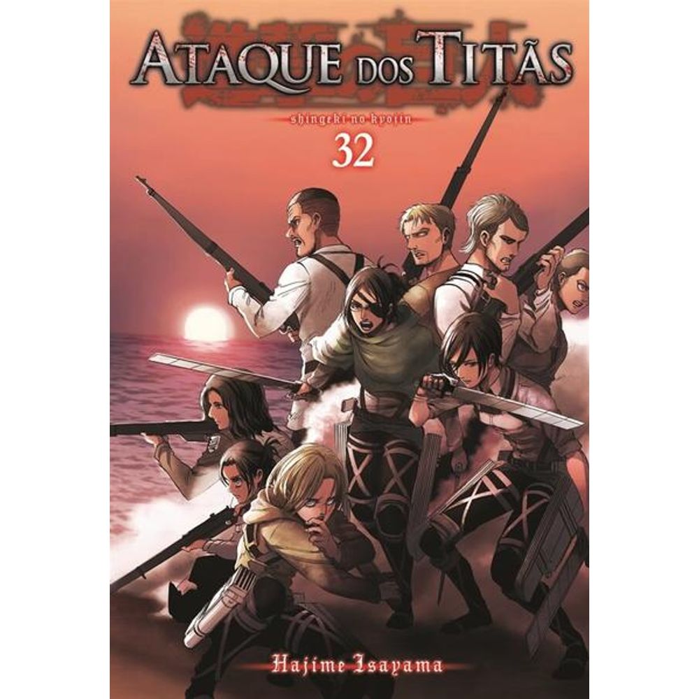 Livro Ataque dos Titãs Vol. 1 de Hajime Isayama pela Panini Brasil (2021)