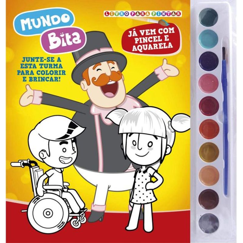 Mundo Bita - Colorindo Com Adesivos + Marca Página - ONLINE EDITORA -  Outros Livros - Magazine Luiza