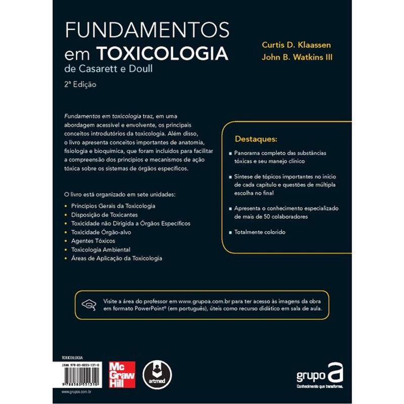 Fundamentos de Toxicologia