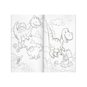 Livro - Cores em Ação! Dinossauro para Colorir - Livros de Entretenimento -  Magazine Luiza