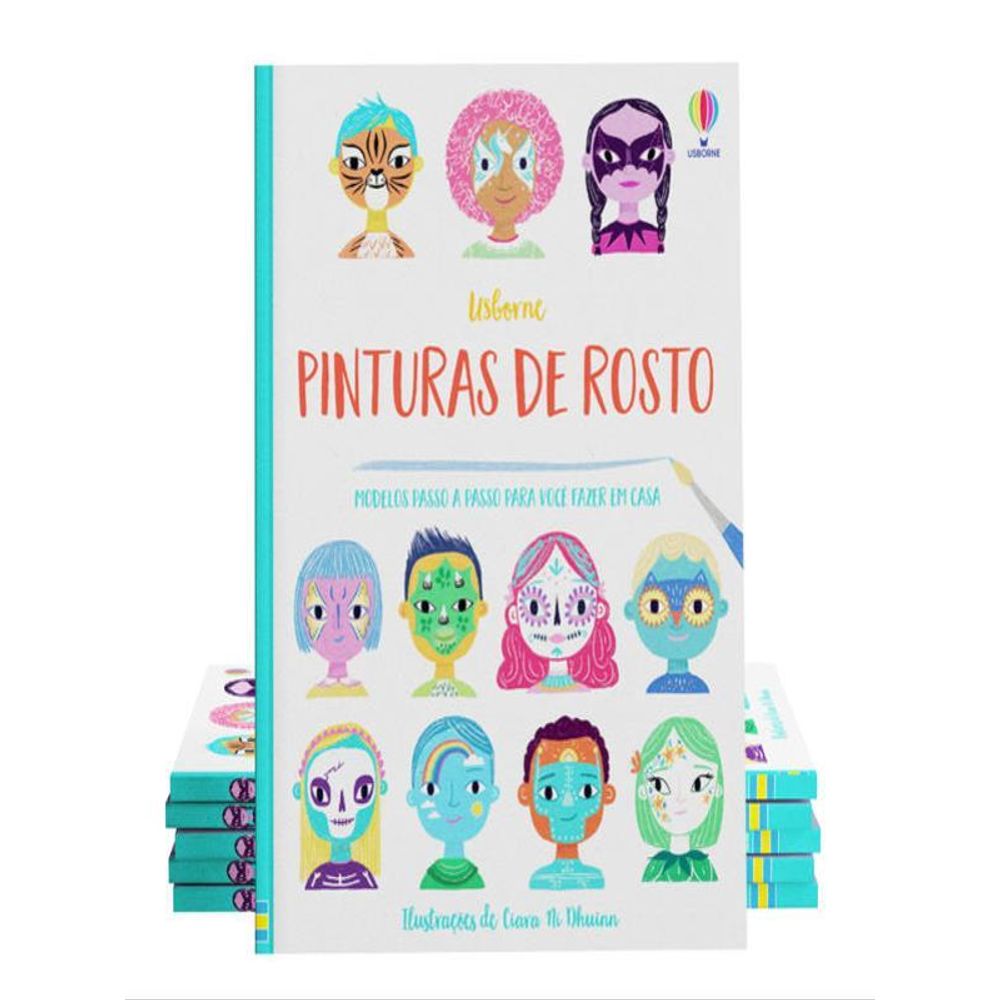 Pinturas de rosto - Usborne –