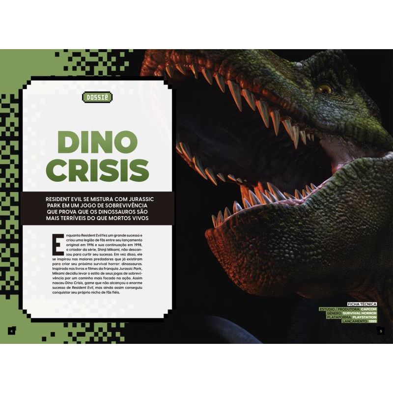 BOOKZINE OLD!GAMER - VOLUME 8: DINO CRISIS