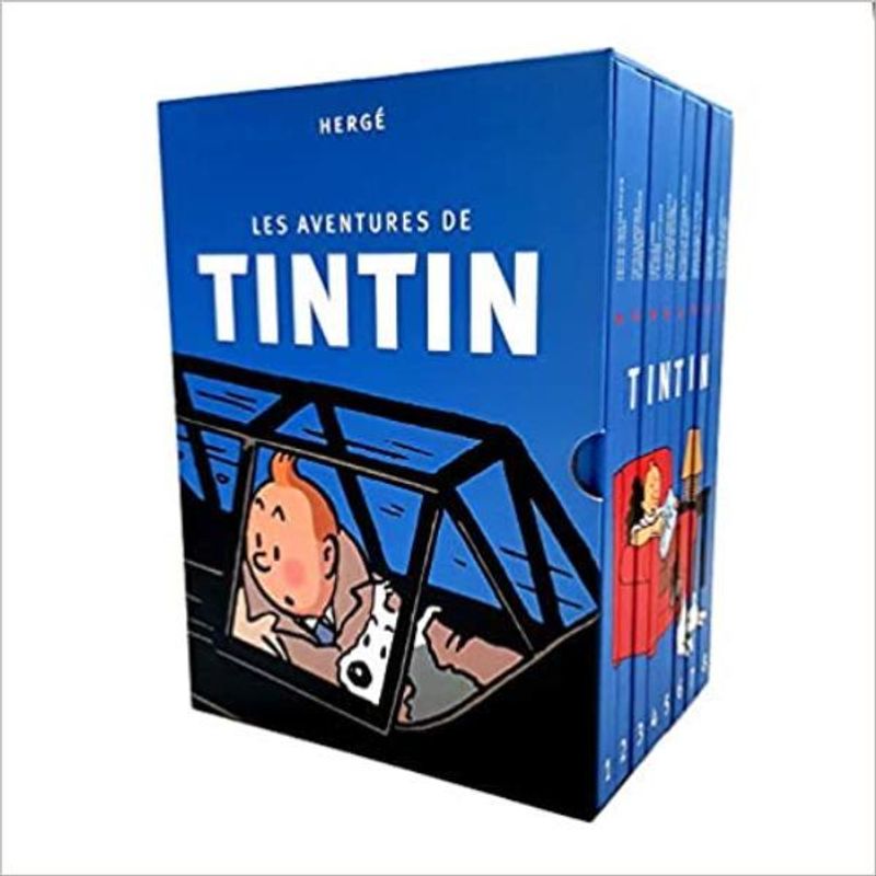LES AVENTURES DE TINTIN, INTÉGRALE - 8 VOLUMES - HERGÉ | Livraria