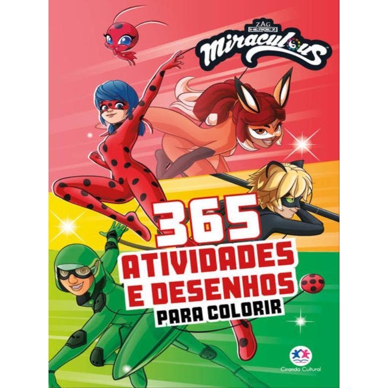 LADYBUG - 365 ATIVIDADES E DESENHOS PARA COLORIR | Livraria Martins Fontes  Paulista