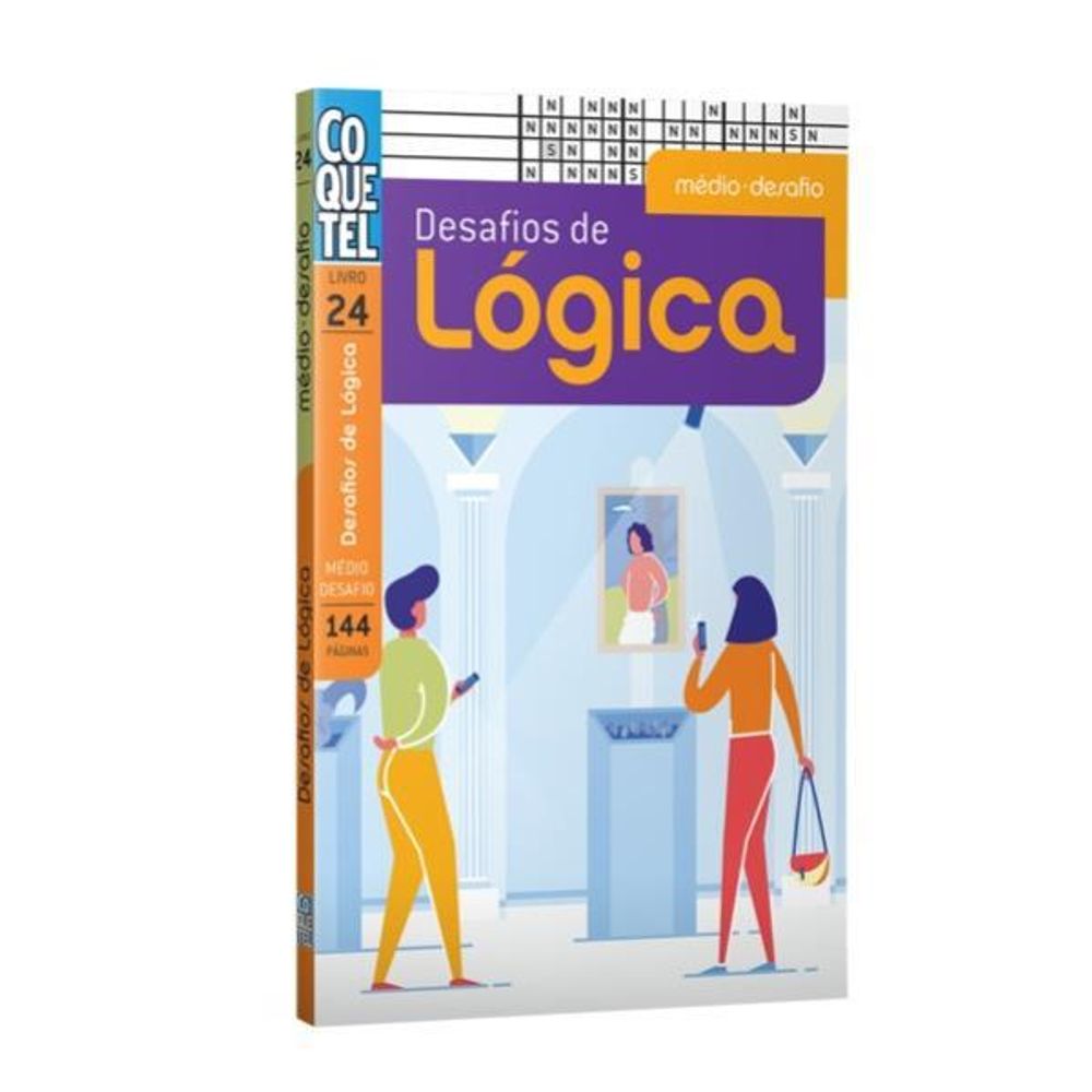 LIVRO COQUETEL DESAFIOS DE LÓGICA ED 24