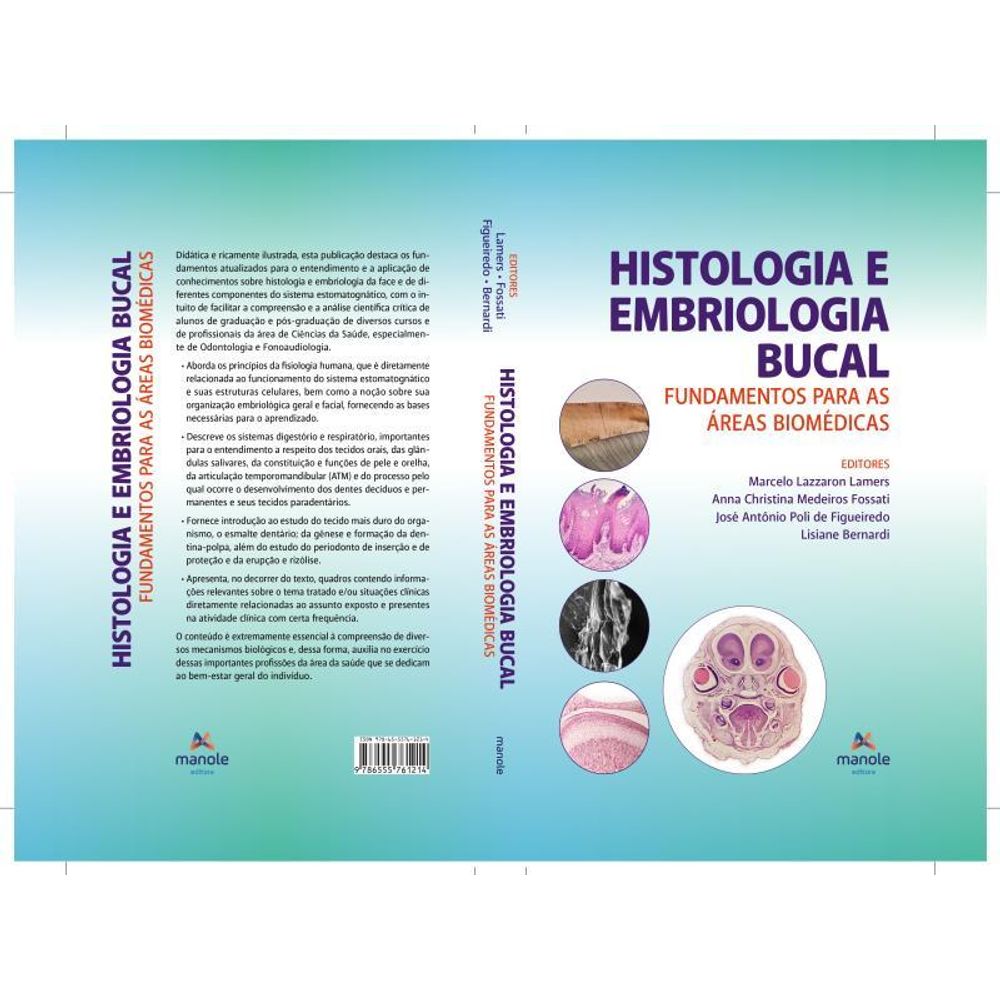 HISTOLOGIA E EMBRIOLOGIA BUCAL - Martinsfontespaulista