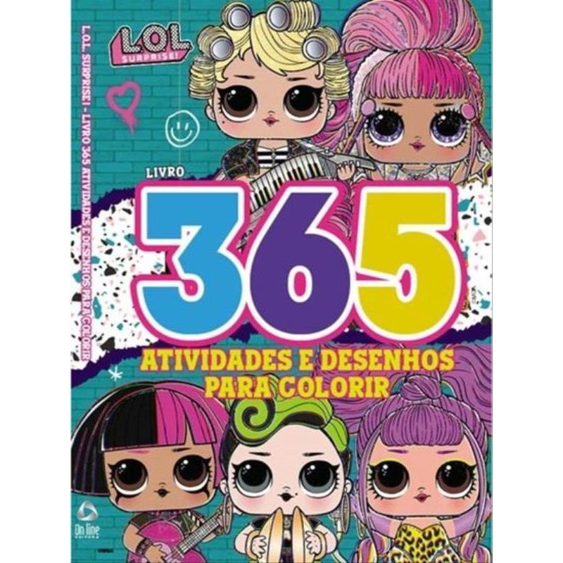 LOL Surprise - Livro para colorir: Venha dar um show de cores a