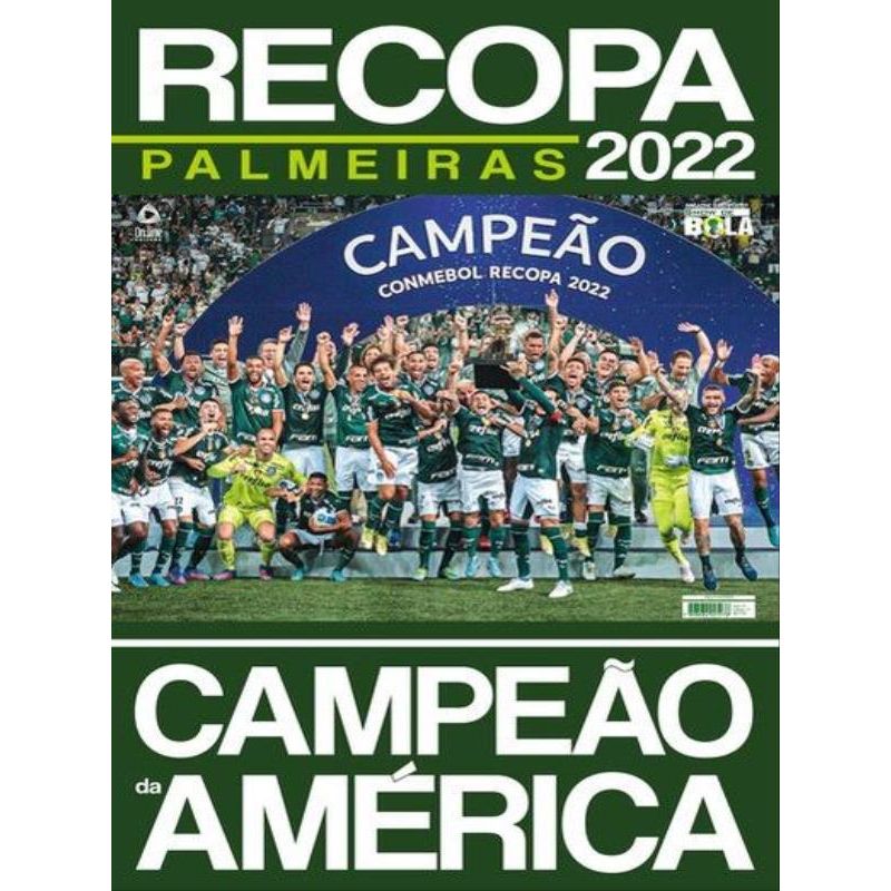 SHOW DE BOLA MAGAZINE SUPER PÔSTER - PALMEIRAS CAMPEÃO DA RECOPA 2022