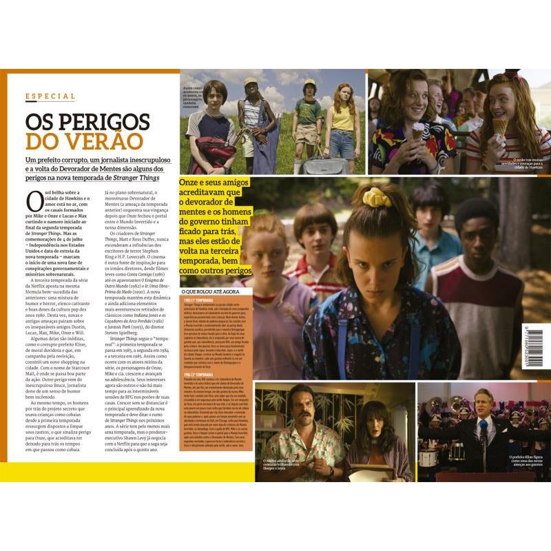 Revista Superpôster Bookzine Cinema e Séries - Stranger Things