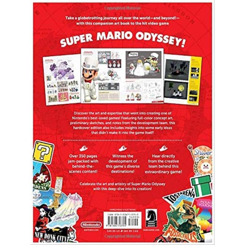 The Art of Super Mario Odyssey (Hardcover) 