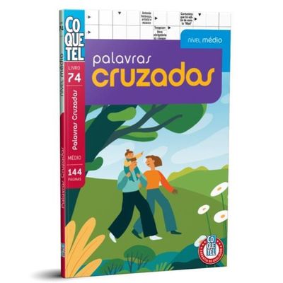 Livro Coquetel Palavras Cruzadas Jumbo Nível Médio Ed 15 - RioMar Aracaju  Online