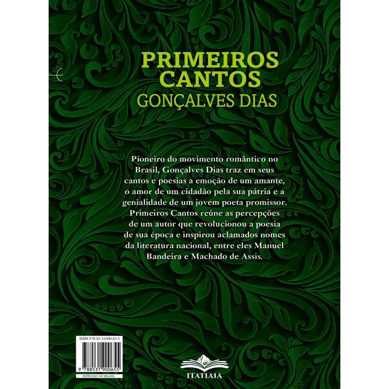 Livro - Poemas Gonçalves Dias