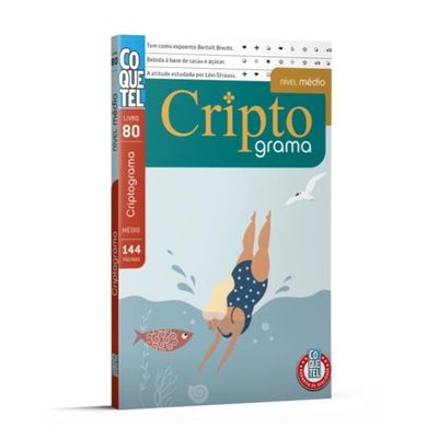 Livro Coquetel Criptograma Nível Médio Ed 84