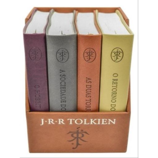 Tolkien O Hobbit, O Senhor dos Anéis O SENHOR DOS ANÉIS + O HOBBIT - BOX - POCKET DE LUXO - TOLKIEN