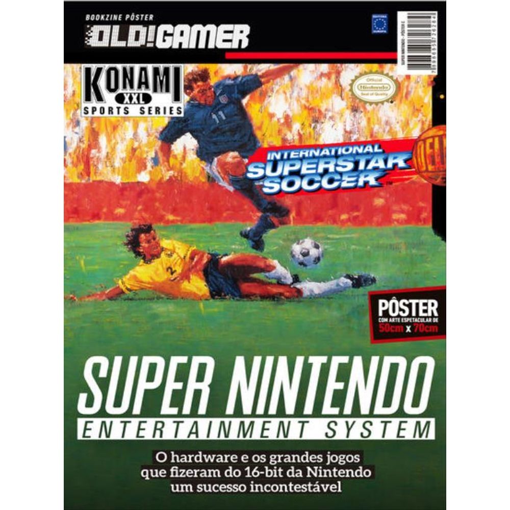 Editora Europa - Bookzine Pôster OLD!Gamer - Super Nintendo - Arte C