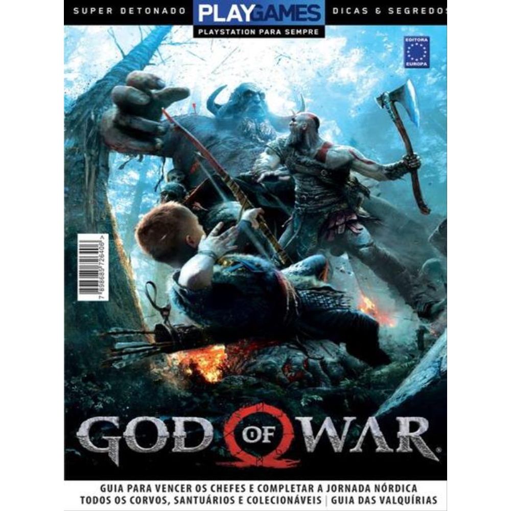 Editora Europa - Super Detonado PLAY Games - God of War