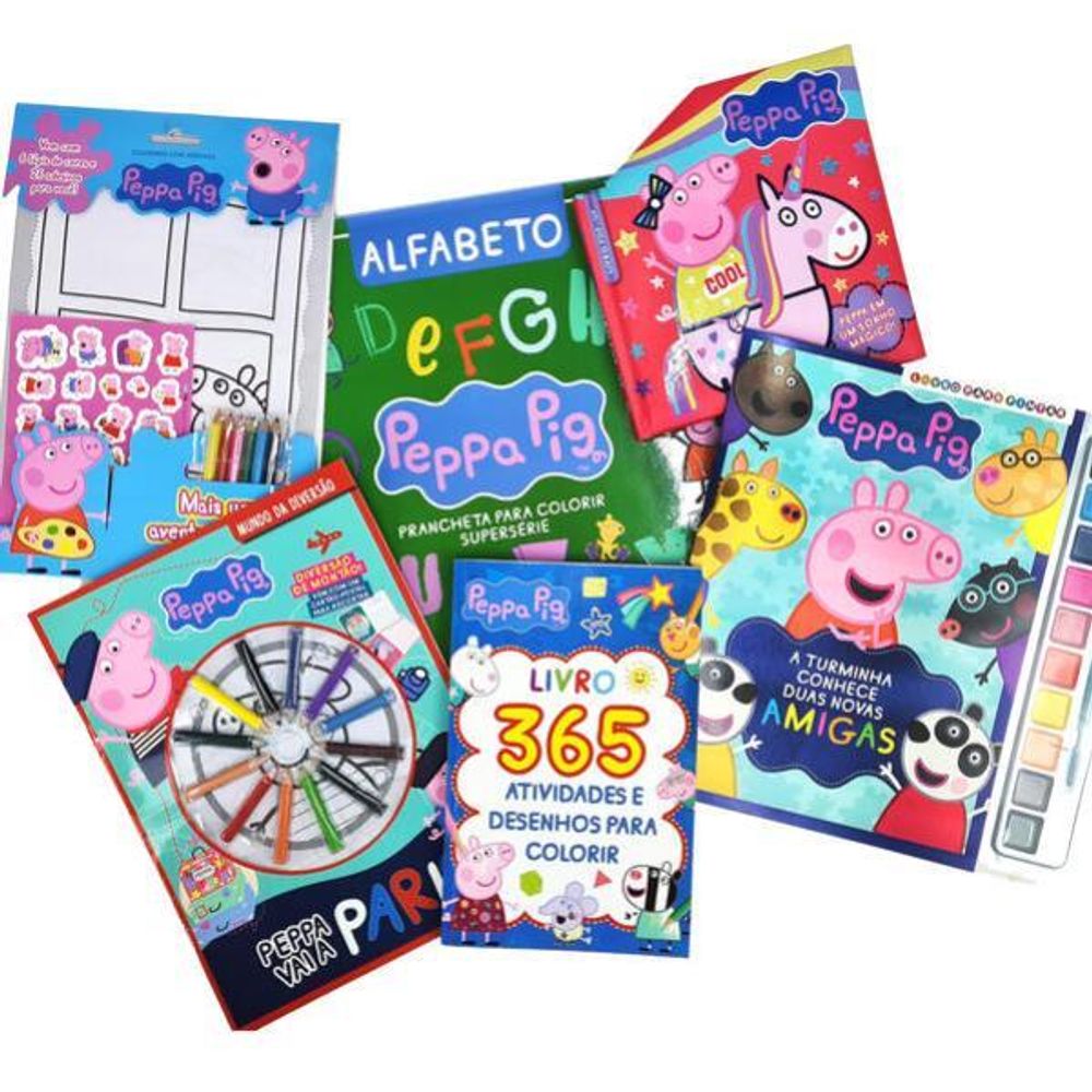 Peppa Pig - 365 Atividades e Desenhos Para Colorir (Em Portugues do Brasil)