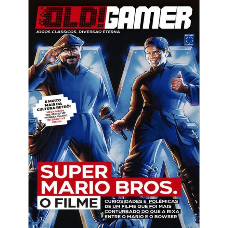Editora Europa - Bookzine OLD!Gamer - Volume 15: Super Mario Bros. - O Filme