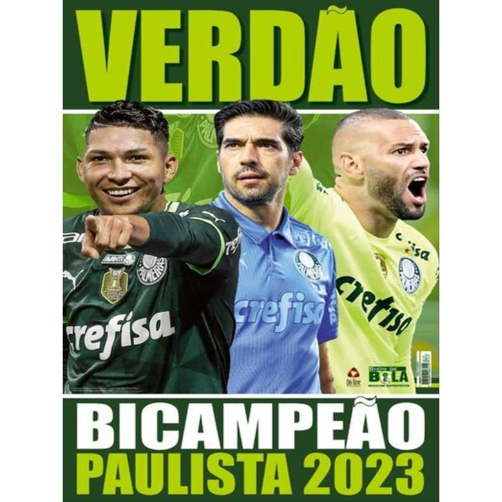 Show De Bola Magazine Super Pôster - Palmeiras Campeão Paulista 2022 - SBS