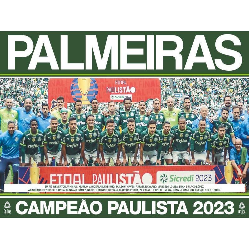 Poster Do Palmeiras - Campeão Paulista Feminino 2022