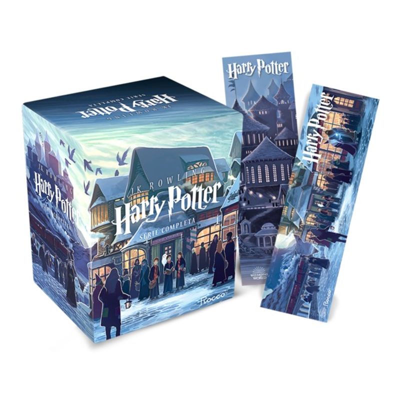 BOX HARRY POTTER SCHOLASTIC - CASTELO (CAIXA AZUL) - ROWLING