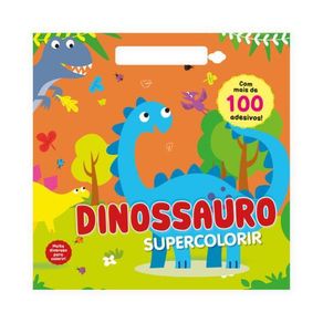  Livro de colorir para crianças dinossauros perigosos