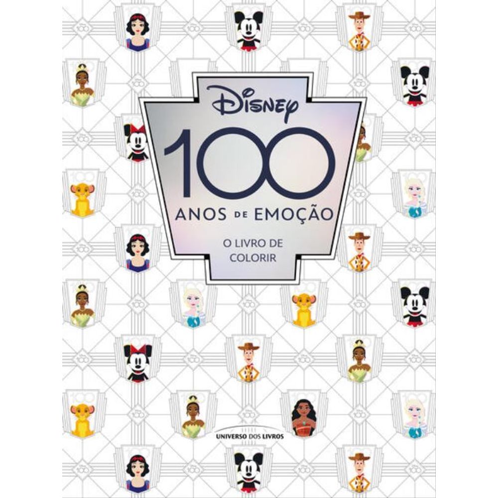 100 Páginas para Colorir Disney - Moana