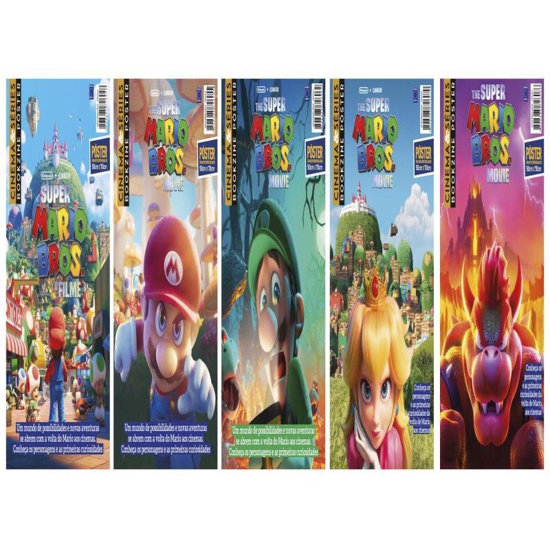 Pôster Gigante - Super Mario O Filme - Pôster E - Editora Europa