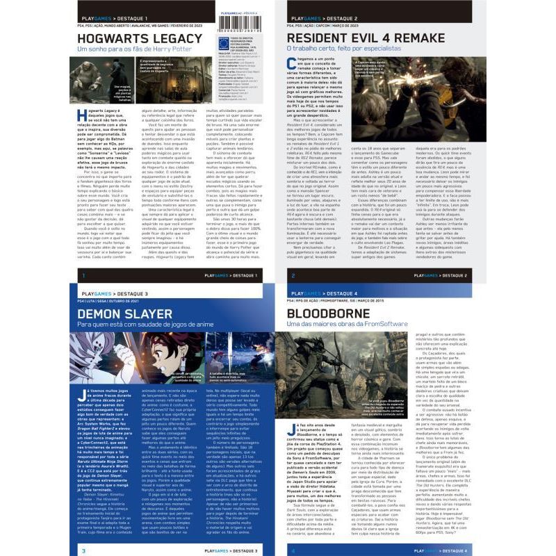 Editora Europa - Resident Evil 4 - PlayGames Posterzine