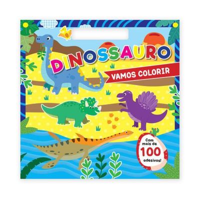 Livro para colorir turma da Monica 101, folha de pintar, livro 101desenho Dinossauros  colorir,desenho infantil