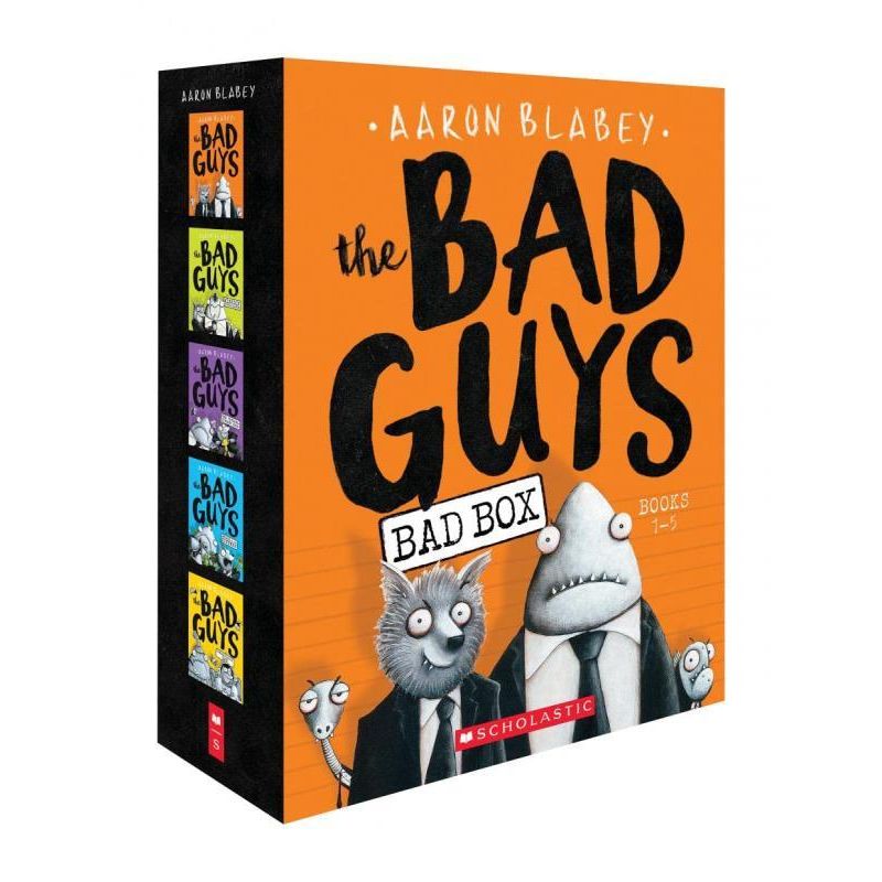 THE BAD GUYS BOX SET - BOOKS 1-5 - BLABEY, AARON | Livraria