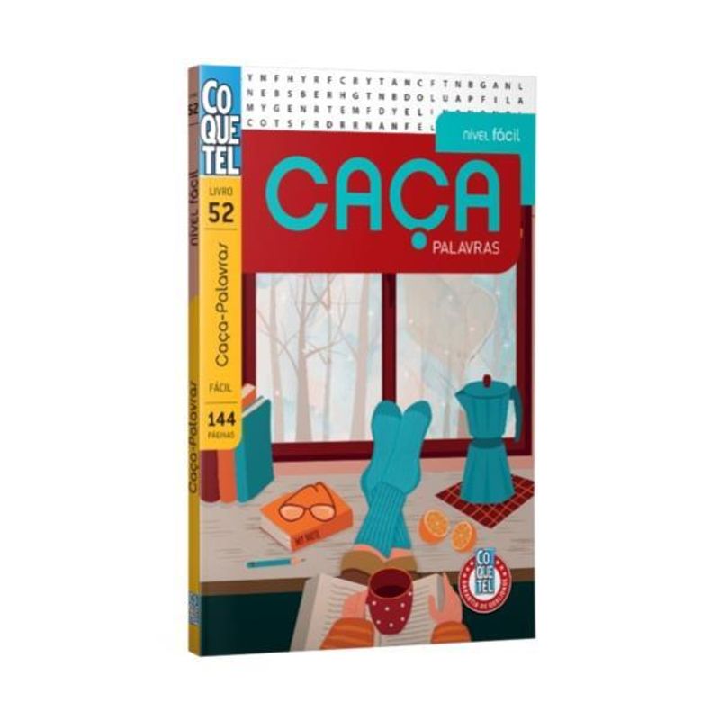 Caça Palavras - Nível Fácil - Livro 21 - Equipe Coquetel - 9788579026003  com o Melhor Preço é no Zoom