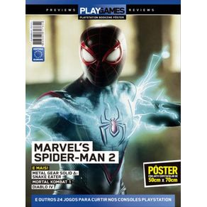 Editora Europa - Kit - Marvel's Spider-Man 2: PLAY Games #305 + Pôster