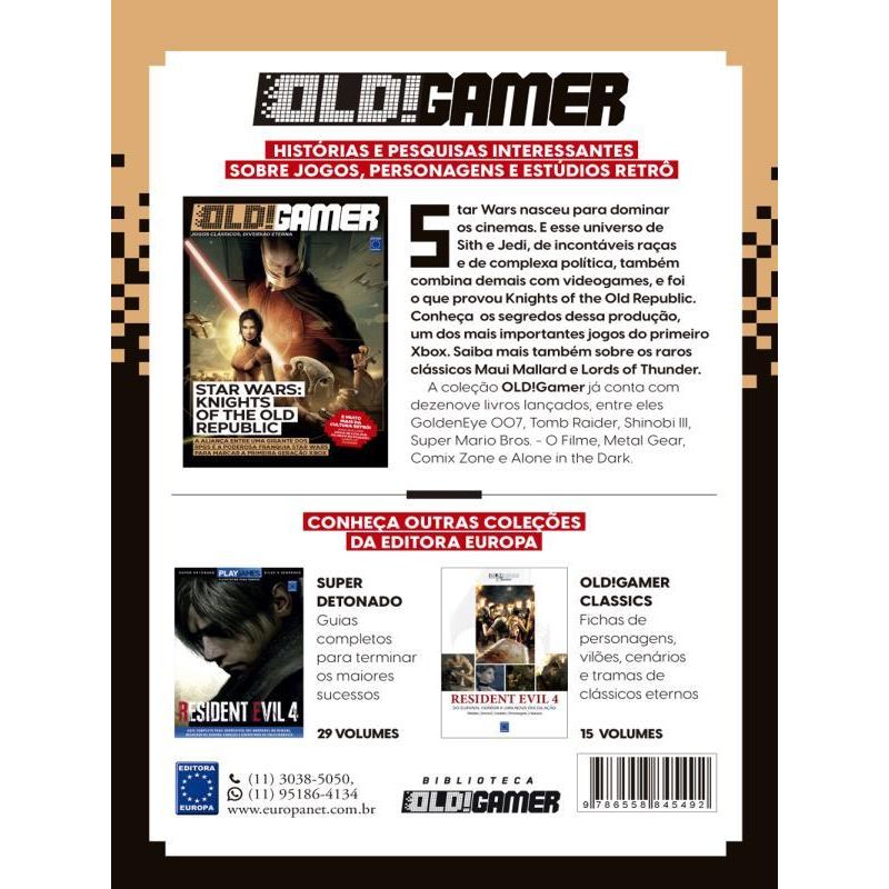 Livro - Bookzine OLD!Gamer - Volume 19: Star Wars: Knights of The Old  Republic - Livros de Arte e Fotografia - Magazine Luiza