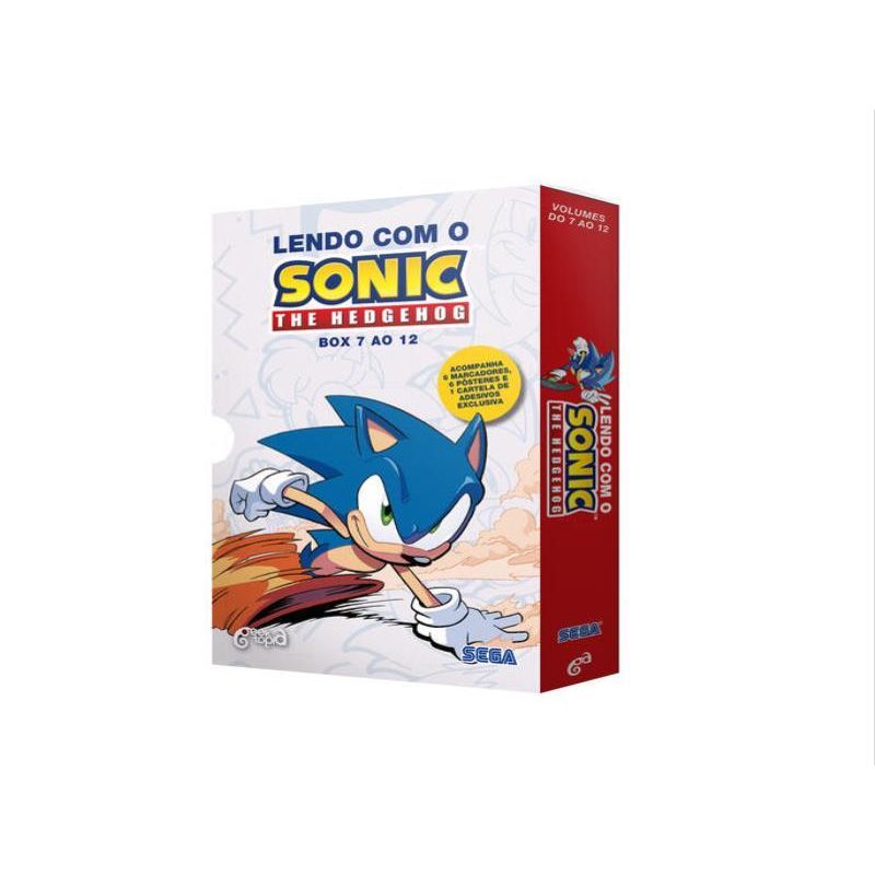BOX: LENDO COM O SONIC – THE HEDGEHOG (VOL. 7 AO 12) - FLYNN, IAN