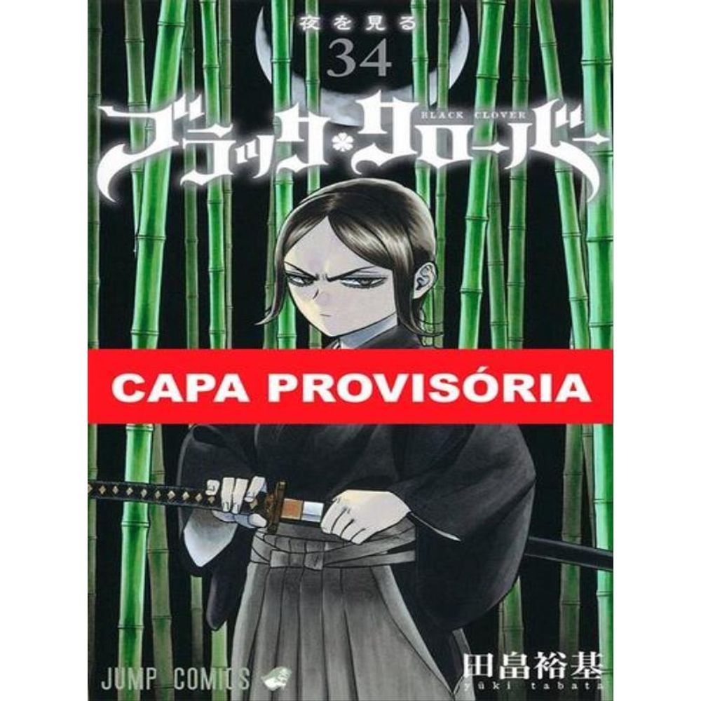Black Clover Mangá Volume 1 Capa Comum Livro Português br em
