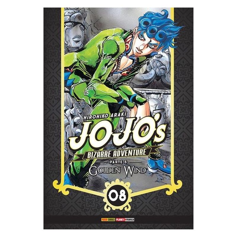 JOJO S BIZARRE ADVENTURE PARTE 5: GOLDEN WIND VOL. 08 - ARAKI