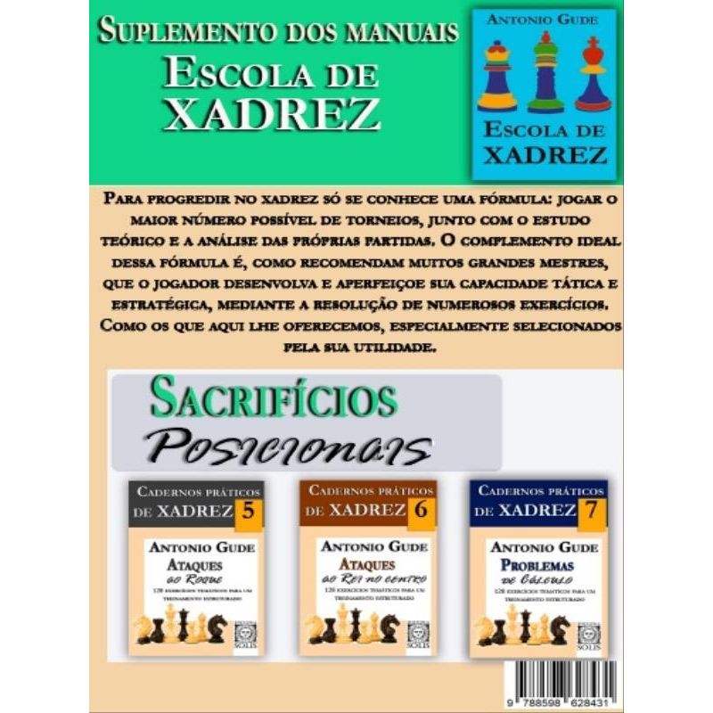 Cadernos Práticos de Xadrez 5 - Ataques ao Roque (Volume 5
