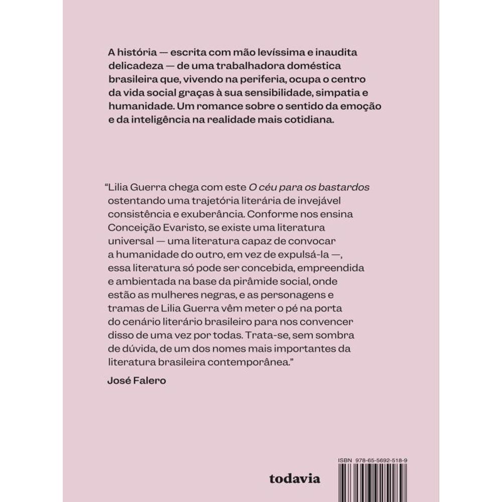 O CÉU PARA OS BASTARDOS - martinsfontespaulista