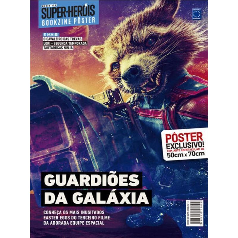 Editora Europa - Posterzine Mundo dos Super-Heróis - As Marvels