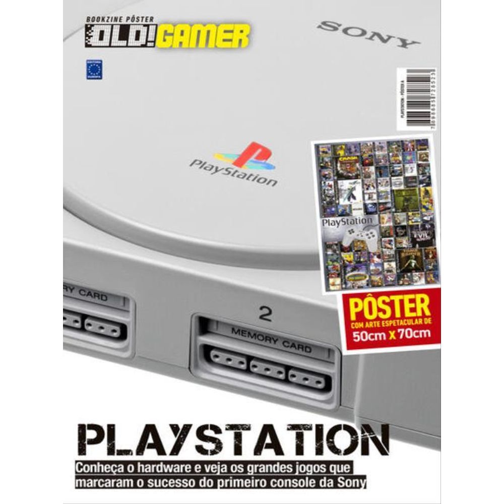 Revista Superpôster OLD!Gamer 5 - PlayStation 2 - Rank1 - A sua