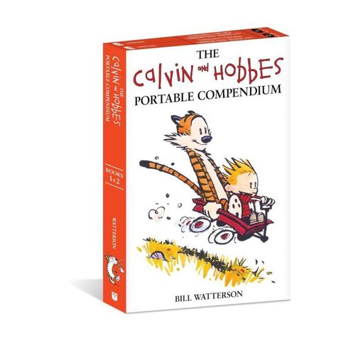 【希少】カルビンとホッブス : American kids comedy 1.2 THE CALVIN AND HOBBES - BOOK 1-2 - WATTERSON, BILL | Livraria